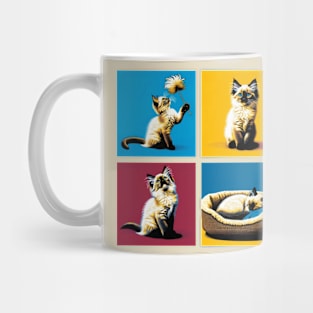 Balinese Pop Art - Cute Kitties Mug